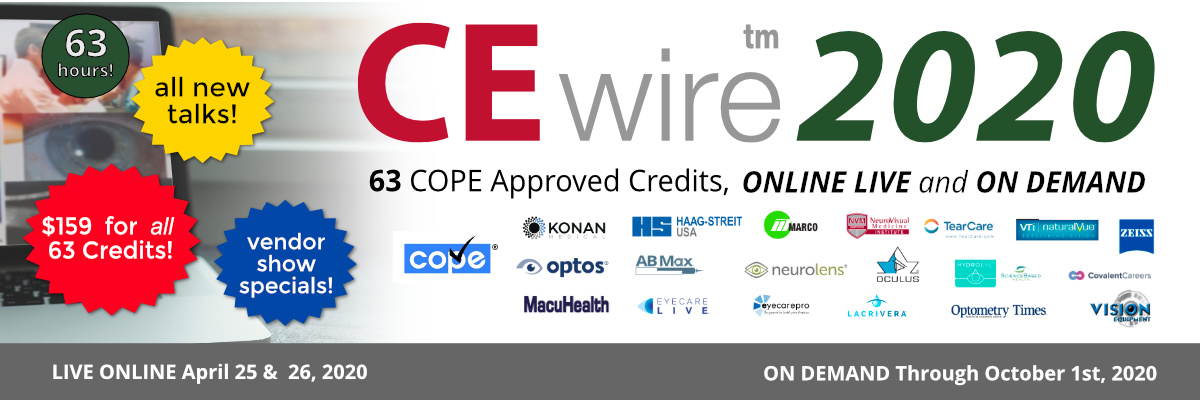 CEwire2020: 63 COPE Credits, $159